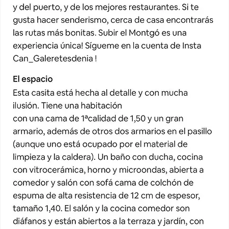 Lägenhet Galeretes *